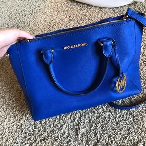 Michael Kors blue purse!